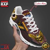 Custom Name NFL Washington Redskins Skull Air Max Plus Running Shoes For Men Women