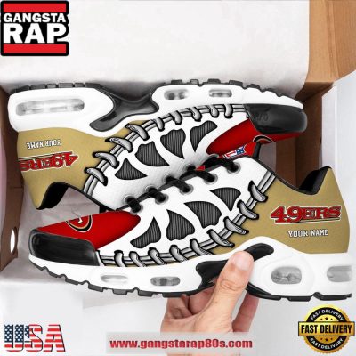 NFL San Francisco 49ers Unique Design Custom Air Max Plus Shoes Running Sneakers