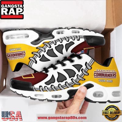 NFL Washington Commanders Unique Design 2026 Custom Air Max Plus Shoes Running Sneakers