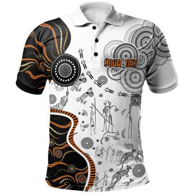 [Custom] Australia Naidoc Week 2021 Polo Shirt - Aboriginal Inspired Story
