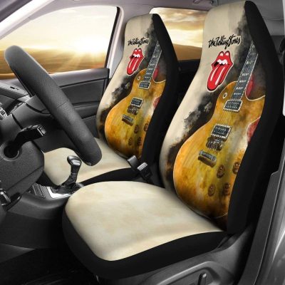 The Rolling Stones Guitar Rock Band Car Seat Covers