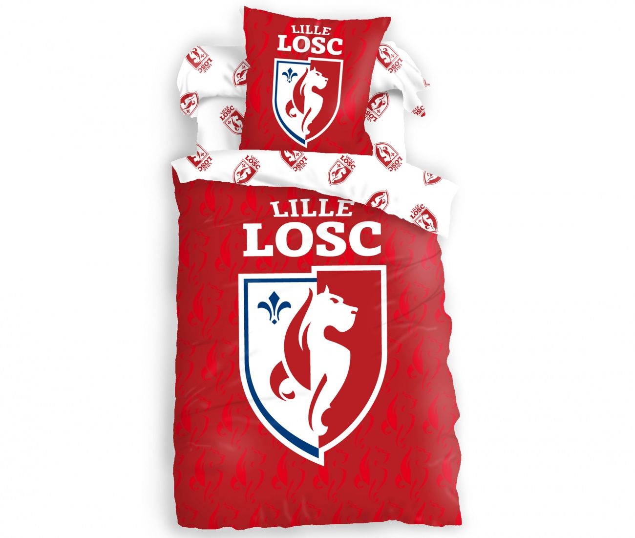 LOSC Lille Light Red Bedding Set LOSC Lille Light Red Bedding Set