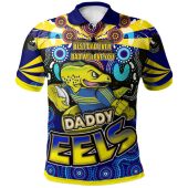 Parramatta Eels Hoodie - Custom Father's Day With Daddy Parramatta Eels Best Dad Ever Dad We Love You Quotes Hoodie
