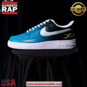 Dallas Mavericks x To The Max Autism Acceptance 2025 Limited Edition Air Force 1 Running Sneakers Shoes
