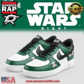 Dallas Stars x Star Wars Night Limited Edition Air Force 1 Sneakers Running Sneakers Shoes