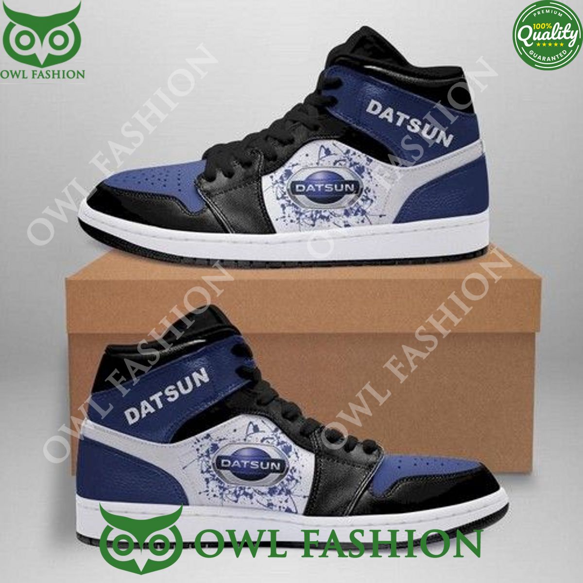 Datsun Automobile Car Brand Air Jordan Sneakers High Top Datsun Automobile Car Brand Air Jordan Sneakers High Top