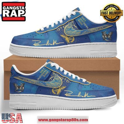 Dave Matthews Band 1991 Blue Air Force 1 Running Sneakers Shoes