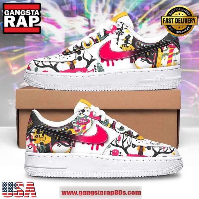 Dave Matthews Band Crash Into Style Air Force 1 Running Sneakers Shoes