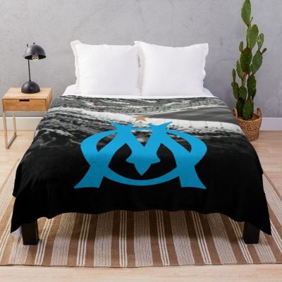 Olympique de Marseille Stadium Fleece Blanket