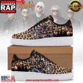 Def Leppard Rock Legend Leopard Limited Edition Air Force 1 Sneakers Shoes