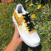 Demon Slayer Kimetsu No Yaiba Zenitsu Air Force 1 Custom Unique And Sober - demo10