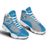 Detroit Lions Air Jordan 13 Sneakers, Best Gift For Men And Women