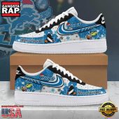 NFL Detroit Lions Team Air Force 1 Shoes Running Sneakers