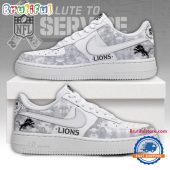 Detroit Lions Veterans Salute to Service Air Force 1 Shoes Sneaker