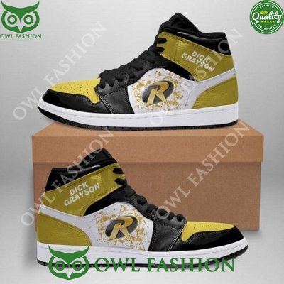 Dick Grayson Dc Comics Robin Air Jordan Sneakers High Top