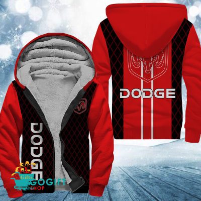 Dodge New Style Fleece Hoodie