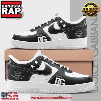 Dolce and Gabbana x Limited Edition Air Force 1 Sneakers Running Sneakers Shoes