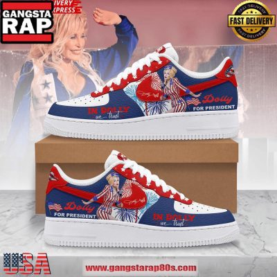 Dolly Parton For President Limited Edition Air Force 1 Sneakers Shoes