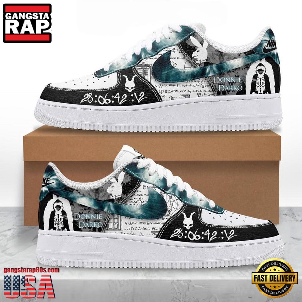 Donnie Darko Richard Kelly Film Air Force 1 Shoes Sneakers Donnie Darko Richard Kelly Film Air Force 1 Shoes Sneakers