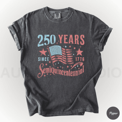 Retro Usa 250th Anniversary Shirt, Independence Day Shirt, Usa Flag Tee 4th of July Shirt Patriotic Gift