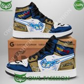Dragon Ball Vegeta Super Saiyan Blue Air Jordan High Top