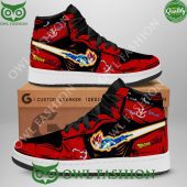 Dragon Ball Vegeta Super Saiyan God Air Jordan High Top