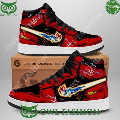 Dragon Ball Vegeta Super Saiyan God Air Jordan High Top