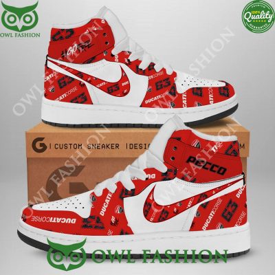 Ducati Corse Lenovo Team x Francesco Bagnaia 63 Go Free Air Jordan High Top