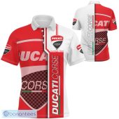 Ducati Custom Text Logo Car Polo Shirt
