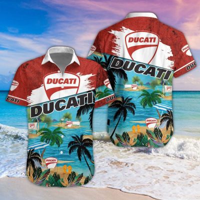 Ducati Summer Hawaiian Shirt
