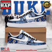 Duke Basketball Blue Devils Air Force 1 Running Sneakers Shoes