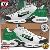 NCAA Custom Name Eastern Michigan Football Mascot Symbol Air Max Plus Shoes Running Sneakers
