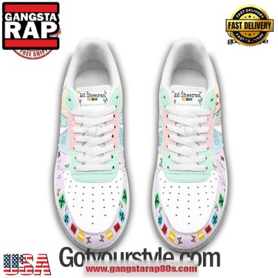 Ed Sheeran Perfect Limited Air Force 1 Running Sneakers Shoes