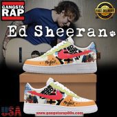 Ed Sheeran Perfect X Limited Edition Air Force 1 Running Sneakers Shoes