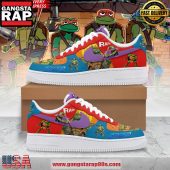 eenage Mutant Ninja Turtles Retro Heroes Air Force 1 Sneakers Shoes