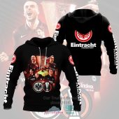 Eintracht Frankfurt Black Pullover Hoodie