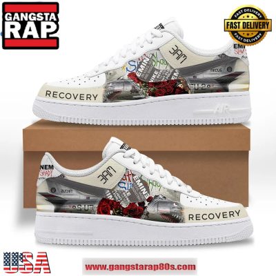 Eminem 3 AM Slim Shady Air Force 1 Running Sneakers Shoes