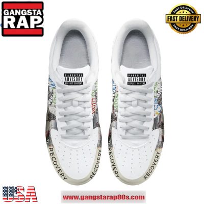 Eminem 3 AM Slim Shady Air Force 1 Running Sneakers Shoes