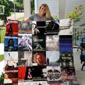 Eminem Album Collection Quilt Blanket
