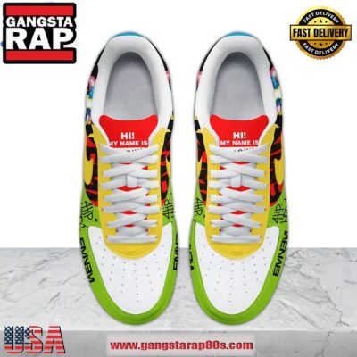 Eminem Hip Hop Limited Edition Air Force 1 Running Sneakers Shoes