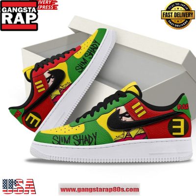 Eminem Houdini Slim Shady Air Force 1 Sneakers Shoes Sneaker