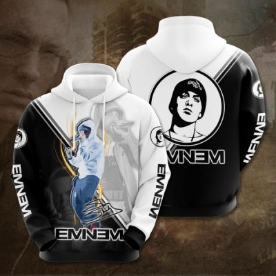 Eminem Rapper Signature Pullover Hoodie