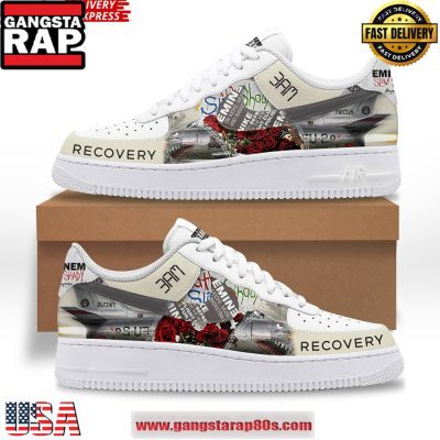 Eminem Recovery Limited Edition Air Force 1 Sneakers Shoes
