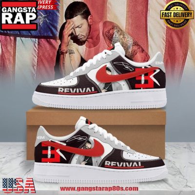 Eminem Revival Limited Edition Air Force 1 Sneakers Shoes