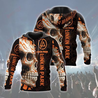 Linkin Park Skull Pullover Hoodie