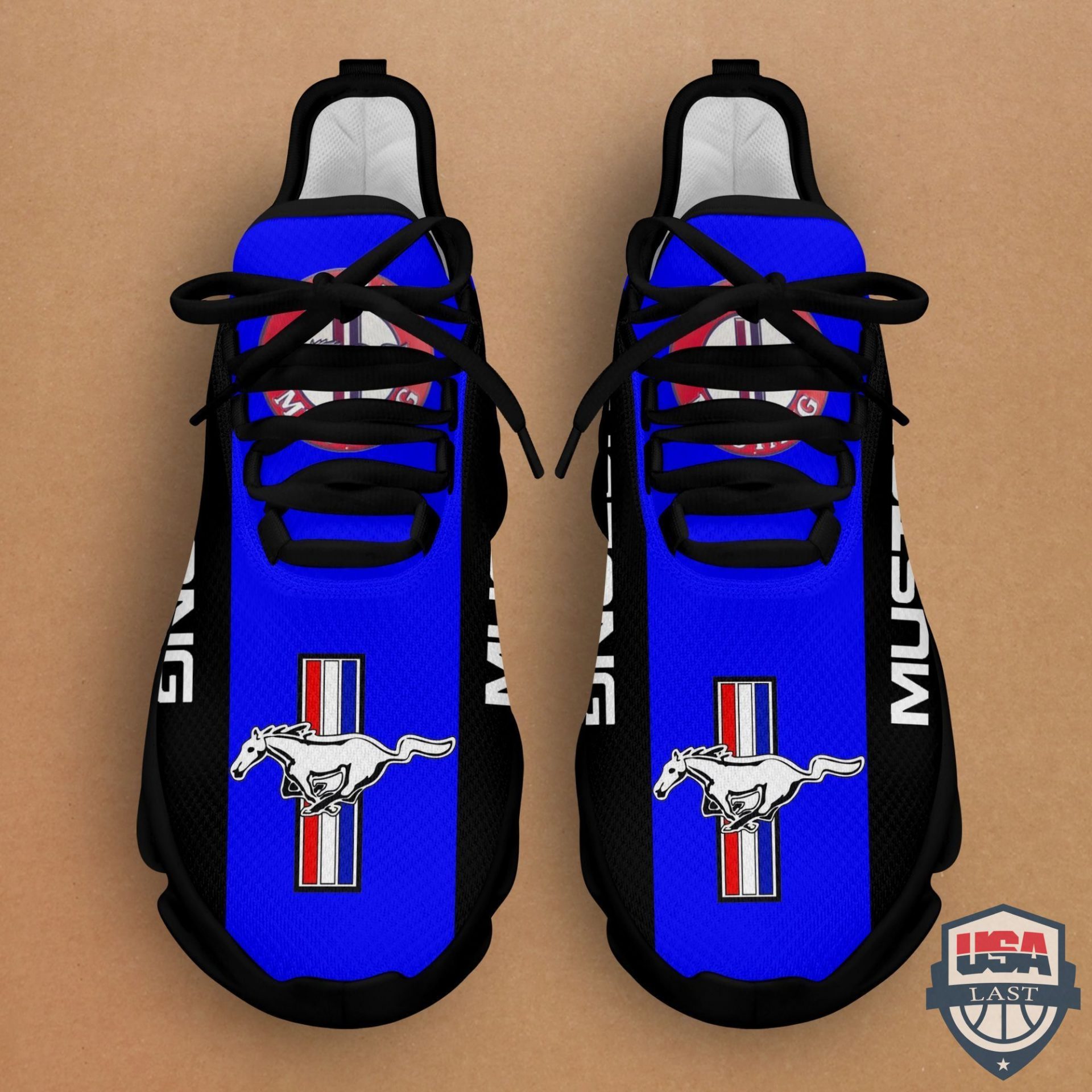 Ford Mustang Black Blue Max Soul Shoes Ford Mustang Black Blue Max Soul Shoes