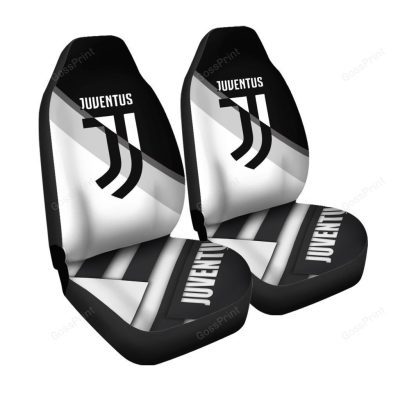 Juventus FC Black White Car Seat Covers