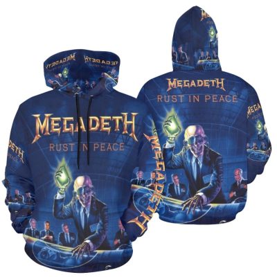 Megadeth Rust In Peace Pullover Hoodie