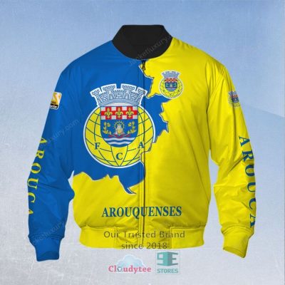 FC Arouca Yellow Blue Bomber Jacket