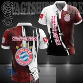 Bayern Munich White Brown Polo Shirt